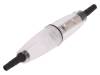 FX0185 Fuse Holder 6.3 x 32 mm 100GOhm 50V 10A Clear Polybutene Screw Mount IP66