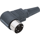 MP-016L, Male Plug 90°, , 6 Poles, Plug, Marushin Electric