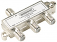 BVP343 3-way aerial splitter F-connector socket - 3 x F-connector sockets f - f