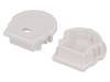 A1970001, Заглушка для профилей LED; белый; ABS; Назначение: UNI12, TOPMET