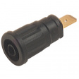 SEP 2620 F6,3 SCHWARZ / BLACK Safety socket diam. 4 mm Black CAT III