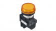 YW1P-1BEQ4A Pilot Light Amber 24 VAC/DC