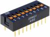 A6E-9101, Переключатель: DIP-SWITCH; Кол-во секций:9; ON-OFF; 0,025A/24ВDC, Omron