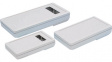 A 90 75 207 Plastic enclosure grey white (RAL 9002) 252 x 121 x 40 mm ABS