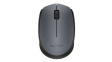 910-004642 Wireless Mouse M170 1000dpi Optical Dark Grey