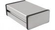 1455NC1601 Extruded Enclosure, Clear Anodized , 103 x 160 x 53 mm, Aluminium, 1455