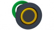 ZB5FW983 Illuminated Pushbutton Head Black / Yellow Flush Suitable for Harmony XB5
