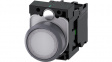 3SU1136-0AB60-1BA0 SIRIUS ACT Illuminated Push-Button complete Metal, matte, white
