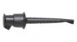 3925-0 Minigrabber Test Clip, Black, 5A, 60VDC