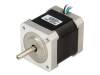 STEPPER MOTOR: BIPOLAR 42?48MM 4V Двигатель: шаговый; 4ВDC; Двусторон.вал: нет; макс.313мНм; 1,2А