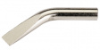 43108 Soldering tip Chisel, bent 6.3 mm