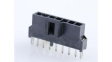 105311-1107 Nano-Fit Vertical Header THT 2.50mm Single Row 7 Circuits with Solder Clips Tin (Sn) Plating Black Glow-Wire Capable