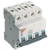 C60H 3P 6A D 10KA, Circuit breaker 6 A 3-pole type D, SCHNEIDER ELECTRIC