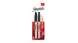 1985860 [2 шт] Marker Pen, Black, Permanent, Fine, 2pcs