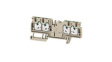 2674550000 Terminal Block, Push-In, 4 Poles, 800V, 24A, 0.5 ... 2.5mm, Beige