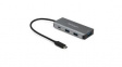 HB31C3A1CPD3 USB Hub, 4x USB A Socket/USB C Socket - USB C Plug