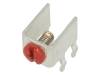 7695-2, Наконечник: винтовой зажим; THT, зажим под винт; красный; 7,5x5мм, Keystone