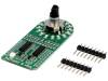 ROTARY R CLICK Дочерняя плата; mikroBUS; Интерфейс: SPI; Кол-во диод:16