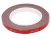 3M VHB GPH 110 12MMX5M Лента: монтажная; W:12мм; L:5м; серый; акриловый; макс.230°C