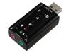 UA0078 Компьютерная плата: звуковая; USB 2.0,stereo 7.1