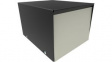 1454L Metal Instrument Case, Black / Grey, Steel, 1454