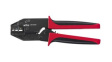 33841 Crimping Pliers for Insulated Cable Eyes and Contacts, 0.5 ... 6mm², 220mm