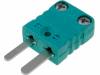 99-91450010-HK00 Миниатюрная вилка К; Мат-л: ПВХ; 200°C