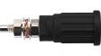 SEPB 6447 NI / SW Laboratory socket diam. 4 mm Black CAT III