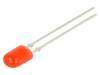 OSR5PA5JF4D-12 LED; овальный; 5,2x3,8мм; красный; 330?500мкд; 160/120°; 20мА