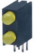 A694B/2UY/S530-A3 PCB LED 3 mm round Yellow standard