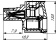 1597420000 Female header 8P3.5 mm