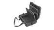 RND 600-00303 Watertight Case and Tool Storage System, 33.95l, 555x428x211mm, Polypropylene (PP), Black