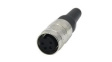 RND 205-01415 Mini Connector Socket 4 Contacts, 6A, 250V, IP67