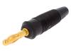 LAS 30 AU SW, Вилка; "банан" 4мм; 32А; 60ВDC; черный; 3мОм; 4,2мм2, Hirschmann
