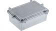RND 455-00619 Sealed Metal Enclosure, Light Grey, 142 x 202 x 80 mm, Aluminium Alloy / ADC12,