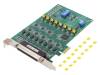 PCIE-1622B-BE, Промышленный модуль: коммуникационная карта PCI Express; 260мА, Advantech