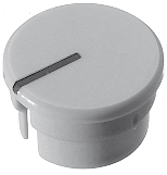 30-15011, Cover 15 mm light grey, RITEL