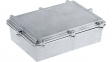 RND 455-00621 Sealed Metal Enclosure, Light Grey, 182 x 262 x 90 mm, Aluminium Alloy / ADC12,