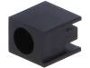 FIX-LED-316, Корпус LED; 3мм; полиамид; угловой; черный; UL94V-2; Кол-во диод:1, FIX&FASTEN