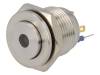 V16-10S-12Y-S Переключатель: антивандальный; 1; SPST-NO; 2A/36ВDC; IP65; O16мм