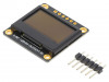 DFR0650, Модуль: дисплей; OLED-дисплей; 3,3?5ВDC; I2C,SPI; SSD1306; 30x30мм, DFRobot