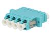 FA04LC3, Разъем: световодный; гнездо, проходник; с обеих сторон, LC; "мама", LOGILINK