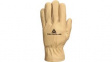 FIB4909 Water-Repellent Leather Glove Size=9 Beige