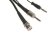 MKS-1 BNC - 4mm Banana Plug 1m Black