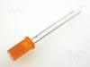 L-483EDT, LED; 5мм; оранжевый; 3-7мкд; 100°; Поверхность: плоская, Kingbright
