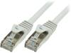 CP1012S Patch cord; F/UTP; 5e; многопров; CCA; ПВХ; серый; 0,25м; 26AWG