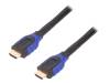 CH0066, Кабель; HDMI 2.0; вилка HDMI, с обеих сторон; 10м, LOGILINK