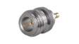 31 N-SMB-50-1/1-- UE RF Adapter, Straight, N Socket - SMB Socket, 50Ohm