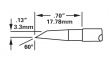 SMTC-1147 Rework Cartridge Hoof, 60° bevelled, long reach 3.3 mm 330 °