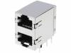 5569381-1 Гнездо; RJ45; PIN:8; Кат:5; экранированный, двойной; THT; на плату